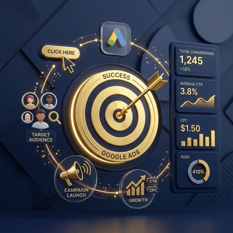 Professionelle Google Ads Suchmaschinenwerbung (SEA) für Dienstleister und Handwerker in Erfurt